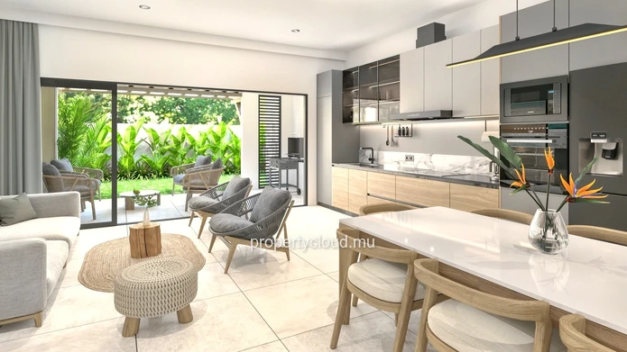 Tamarin à vendre duplex 3 chambres en PDS accessibles aux étrangers situé au cœur de ville à proximité des commerces,...