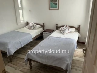 FOR RENT – GRAND BAIE, 2-story house with furnished rooftop terrace in a secure residence. Mauritius