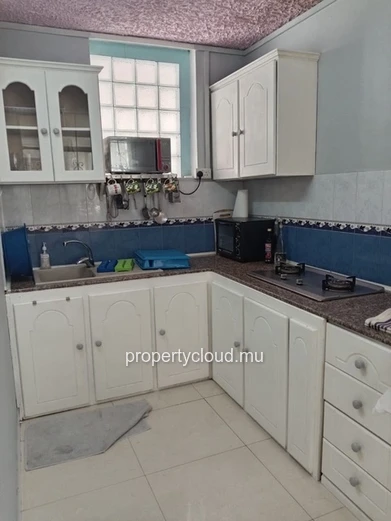 FOR RENT - Trou aux Biches, 2 minutes from the beach. Ground floor apartment, 3 bedrooms.