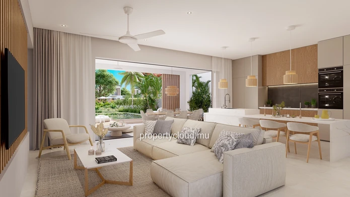 High-end residential project located in Calodyne in the north of Mauritius