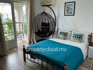 FOR RENT – GRAND BAIE, 2-story house with furnished rooftop terrace in a secure residence. Mauritius