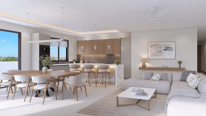 High-end residential project located in Calodyne in the north of Mauritius