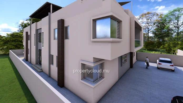 Flic en Flac à vendre appartements 3 chambres au rez-de-chaussée situé dans un quartier résidentiel et calme.