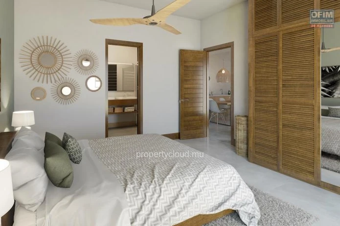 For sale a new and fully furnished apartment accessible for purchase to foreigners and Mauritians in Grand Baie next ...