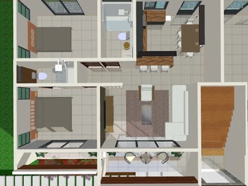 2 Bedroom Penthouse