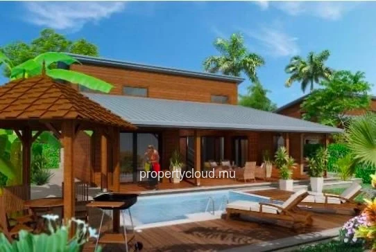 For Sale: 3-Bedroom Tropical Villa With Pool, Accessible To Foreigners, Located In Pereybere In A Secure Residence