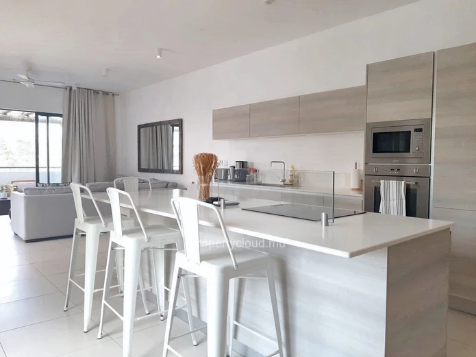 Rivière Noire à vendre superbe appartement 2 chambres avec une place d'amarrage accessible aux étrangers situé à l'es...