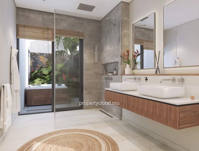 High-end residential project located in Calodyne in the north of Mauritius