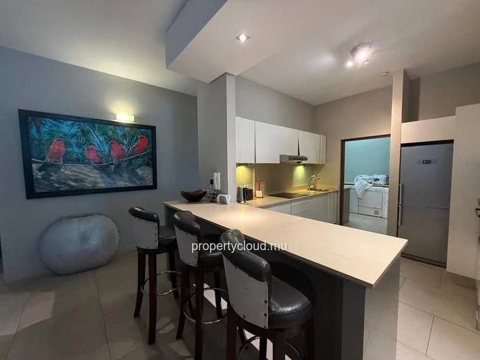 BAIN BOEUF: Stunning Balinese-inspired apartment – Sea view & beach access