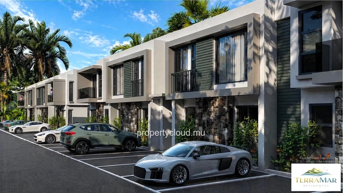 Flic en Flac Ile Maurice Superbe projet d’appartements 3 chambres avec piscine commune