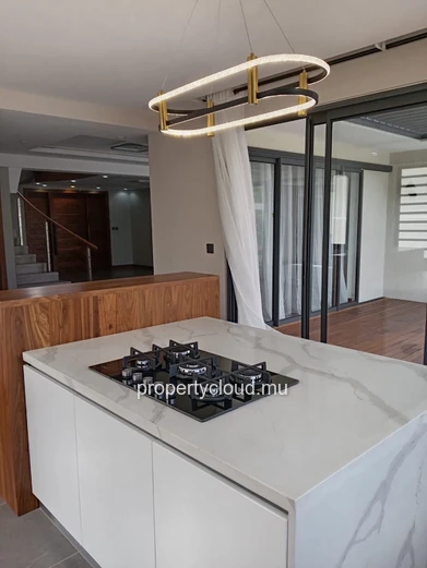 New contemporary villa in Pereybere – 6 bedrooms – Central swimming pool – Premium amenities