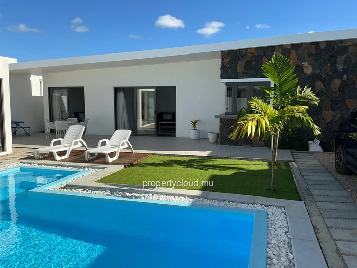 FOR RENT – Brand new villa with pool & outbuilding in Grand Baie, Mauritius